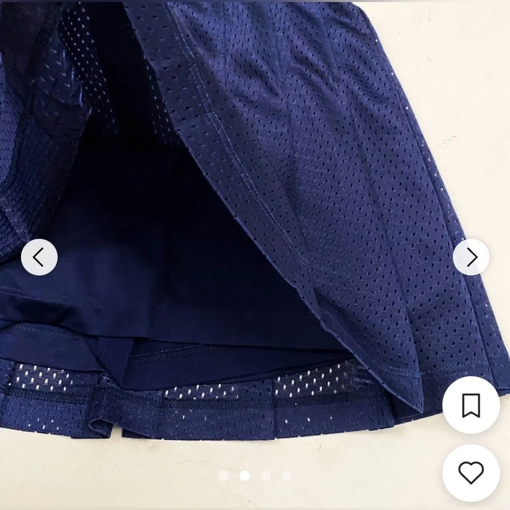 🩷PINK Victoria's Secret Dark Blue‎ Pleated Skirt 🩷
